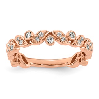 14kr 1/3ct Lab Grown Dia VS+ F+ Comp Fashion Ring