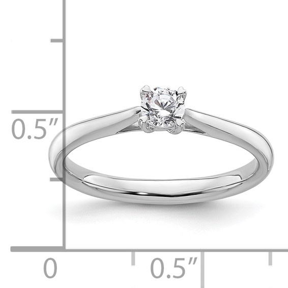 True Origin Lab Grown Diamond Solitaire Engagement Rings