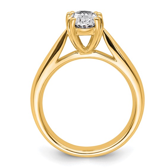 Moissanite Solitaire Engagement Rings