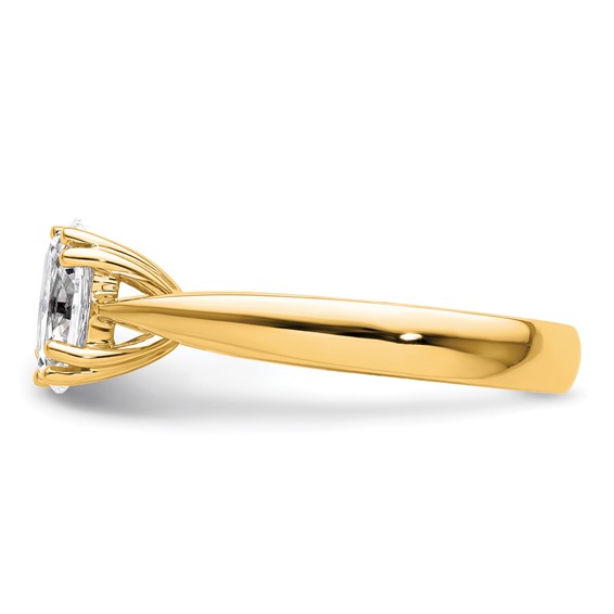 Moissanite Solitaire Engagement Rings