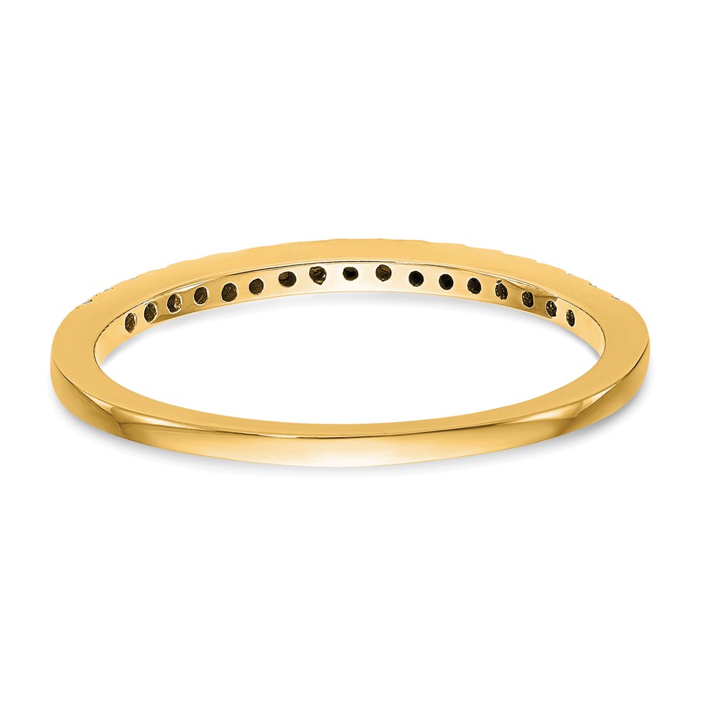 14k 1/4 carat Lab Grown Diamond VS/SI+ G+ Complete Wedding Band (RM2042B-024-7YLG)