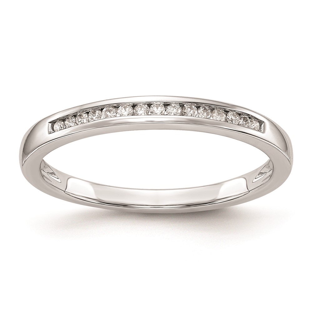 Channel-set Diamond Complete Wedding Band