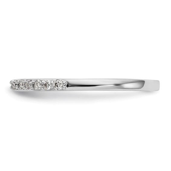 14k White Gold Set of 2 Wedding Band Mountings