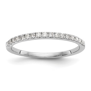 14K White Gold Wedding Band Mounting