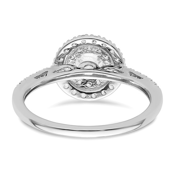 Diamond Halo Semi-Mount & Complete Engagement Rings