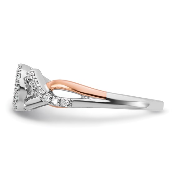 Diamond Peg Set Halo Semi-mount Engagement Rings