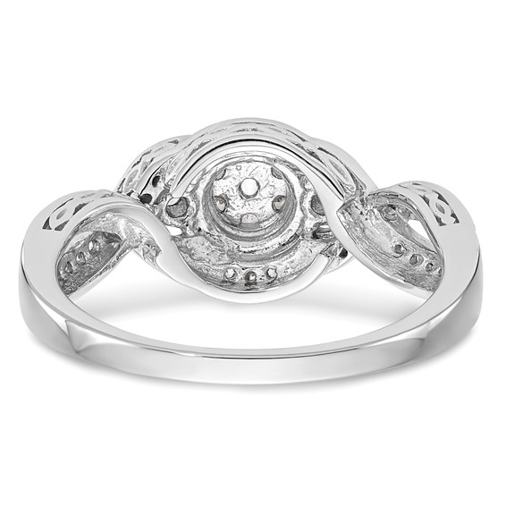 Diamond Cluster Engagement Rings