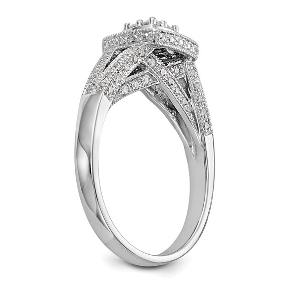 Diamond Cluster Engagement Rings