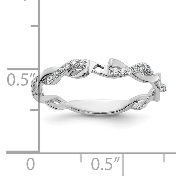 Peg Set Diamond Semi-mount Criss-Cross Engagement Rings