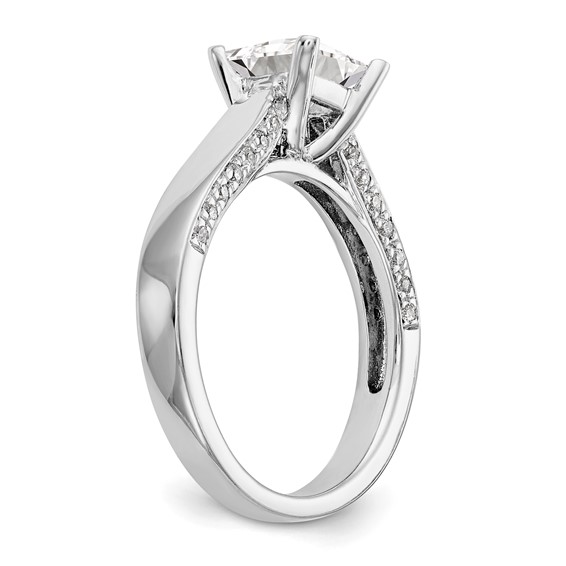 Diamond Semi-mount Engagement Rings