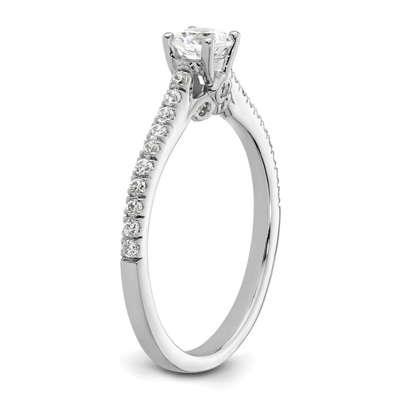 Diamond Semi-mount Engagement Rings