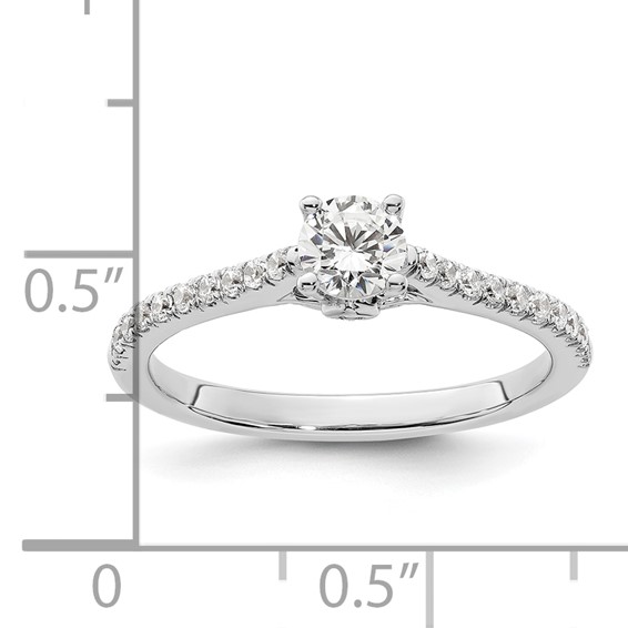Diamond Semi-mount Engagement Rings