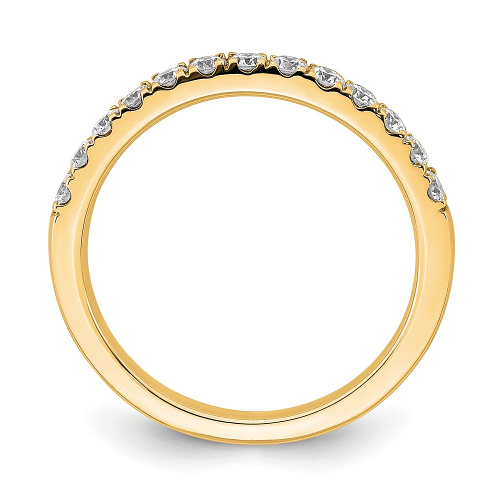 True Origin 14K 1/2 carat Lab Grown Diamond VS  D E F  Wedding Band (RM2593B-046-YLD)