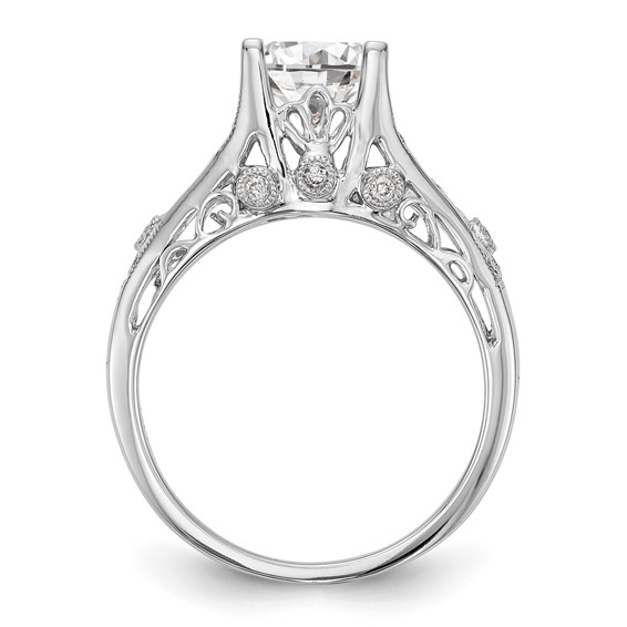 Diamond Semi-mount Engagement Rings