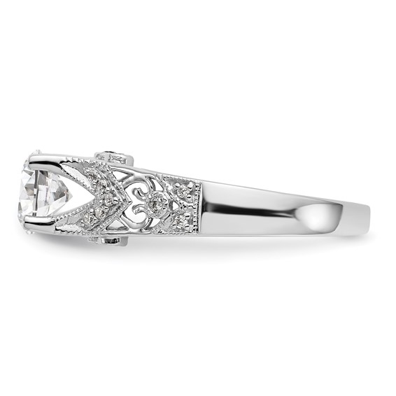 Diamond Semi-mount Engagement Rings