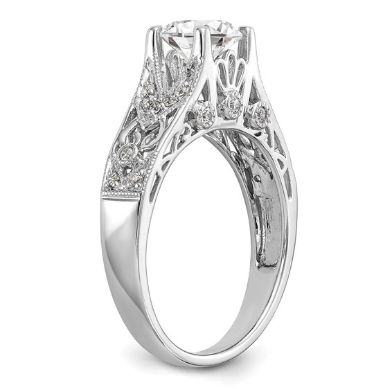Diamond Semi-mount Engagement Rings