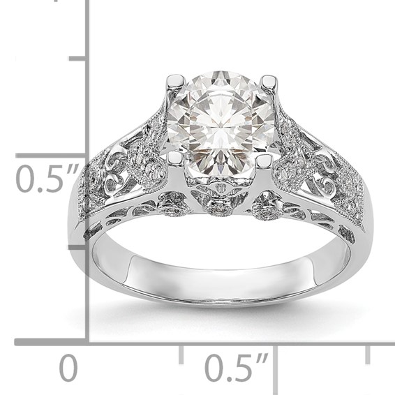 Diamond Semi-mount Engagement Rings