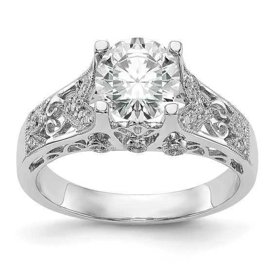 Diamond Semi-mount Engagement Rings