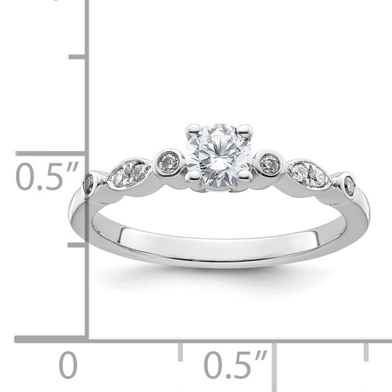 Diamond Semi-mount Engagement Rings