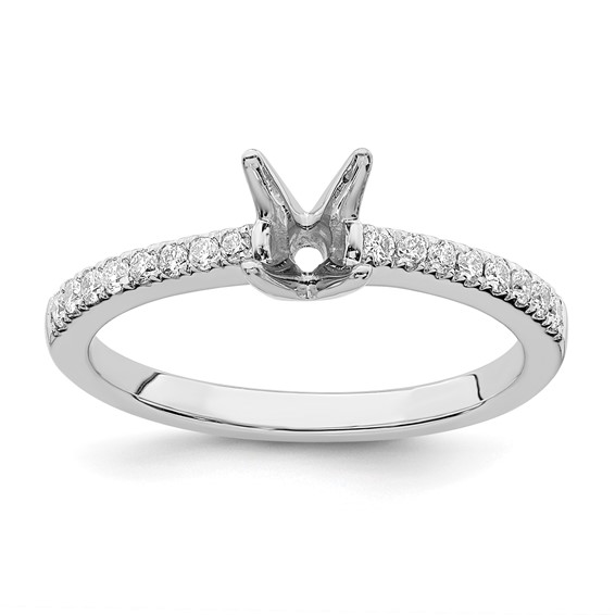 Diamond Semi-mount Engagement Rings