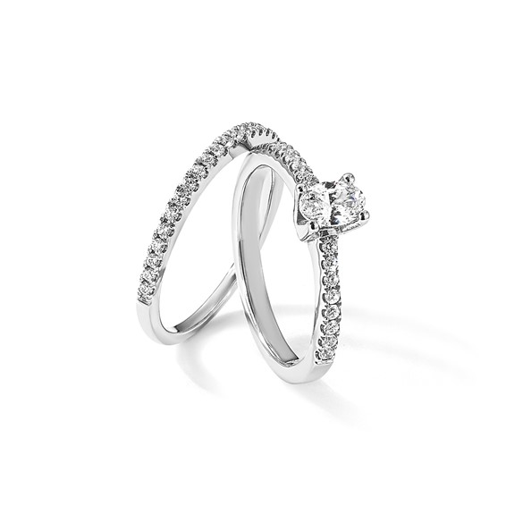 Diamond Semi-mount Engagement Rings