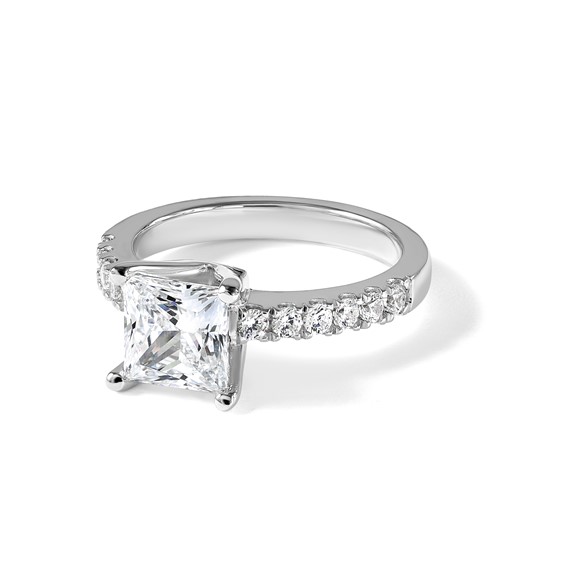 True Origin Lab Grown Diamond Semi-Mount Engagement Rings