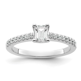 True Origin Lab Grown Diamond Semi-Mount Engagement Rings