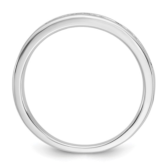 Peg Set Diamond Semi-mount Engagement Rings