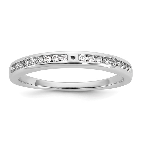 Peg Set Diamond Semi-mount Engagement Rings