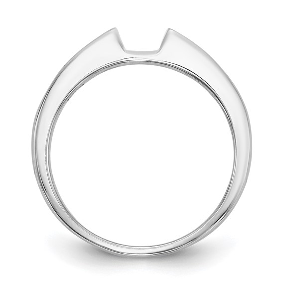 Peg Set Diamond Semi-mount Engagement Rings