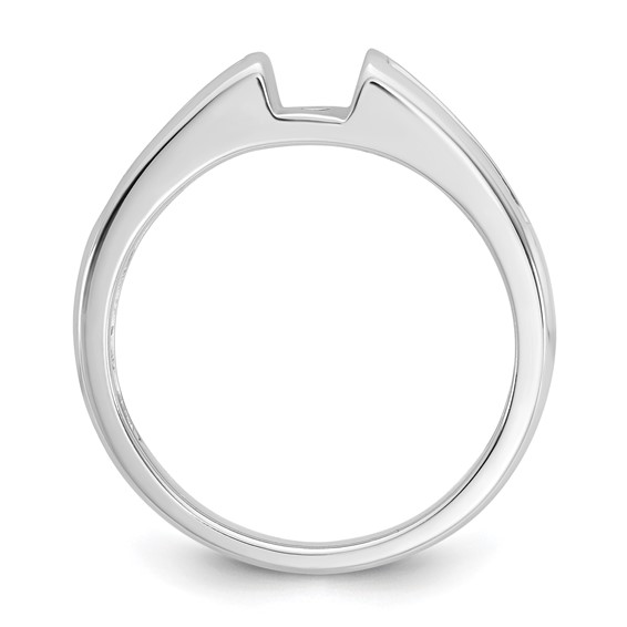 Peg Set Diamond Semi-mount Engagement Rings