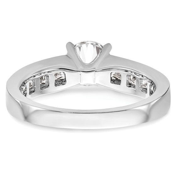 Diamond Semi-mount Engagement Rings