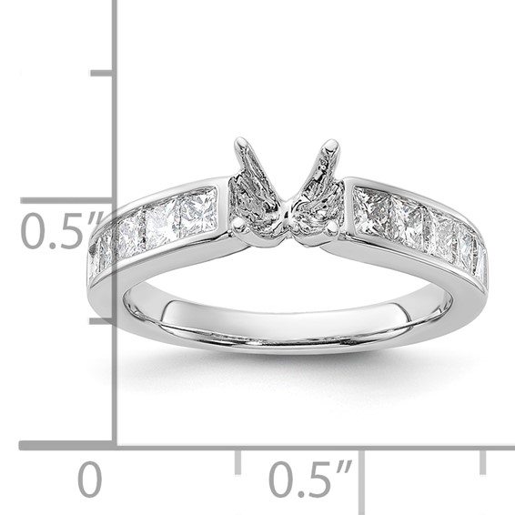 Diamond Semi-mount Engagement Rings