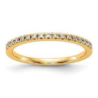 10K Diamond Wedding Band