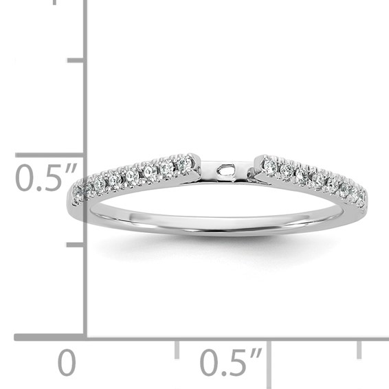 Peg Set Diamond Semi-mount Engagement Rings