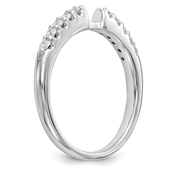 Peg Set Diamond Semi-mount Engagement Rings