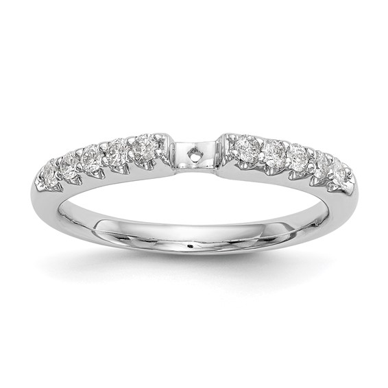 Peg Set Diamond Semi-mount Engagement Rings