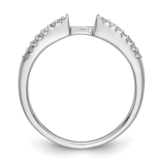 Peg Set Diamond Semi-mount Engagement Rings