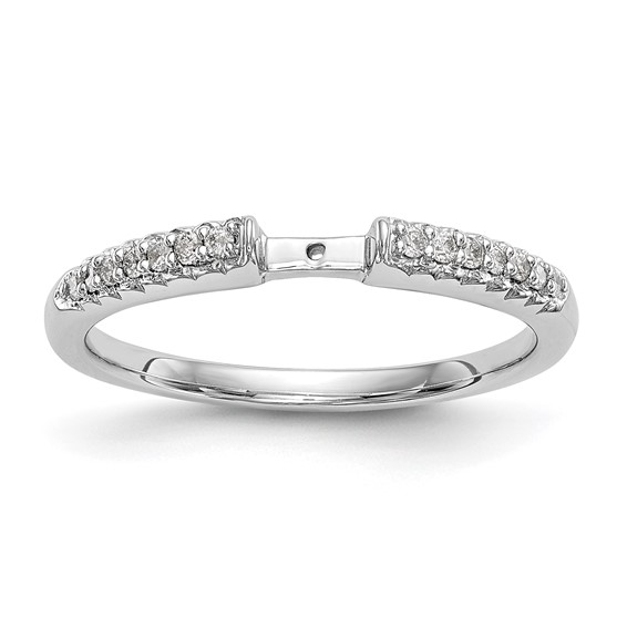 Peg Set Diamond Semi-mount Engagement Rings