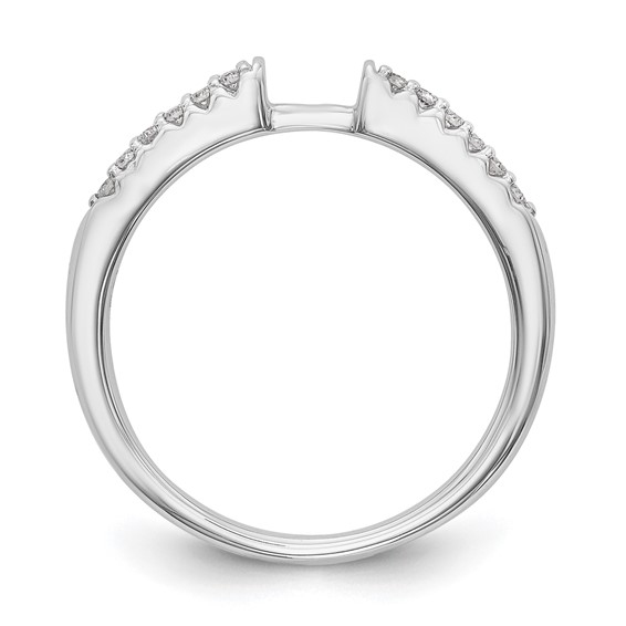 Peg Set Diamond Semi-mount Engagement Rings