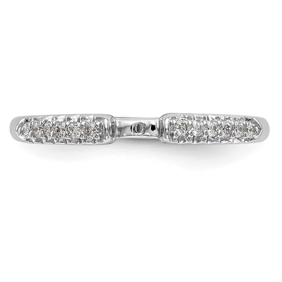 Peg Set Diamond Semi-mount Engagement Rings