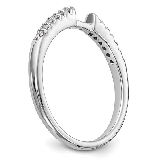 Peg Set Diamond Semi-mount Engagement Rings