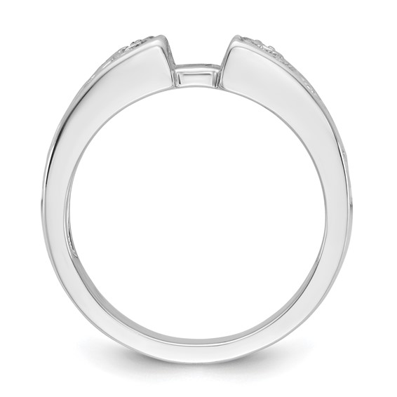 Peg Set Diamond Semi-mount Engagement Rings