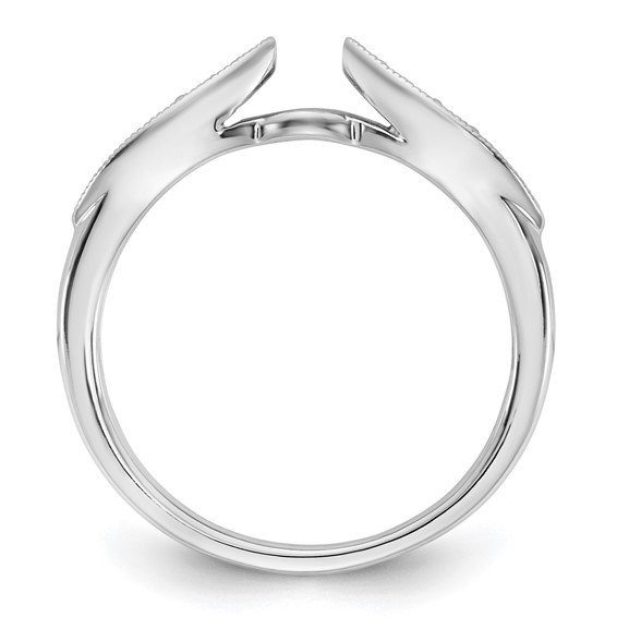 Peg Set Diamond Semi-mount Engagement Rings
