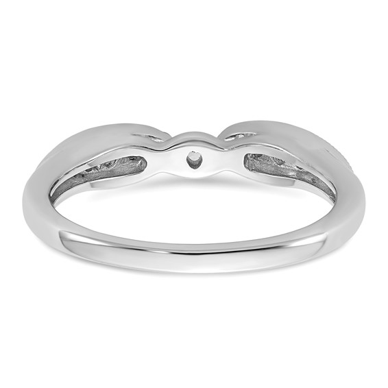 Peg Set Diamond Semi-mount Engagement Rings