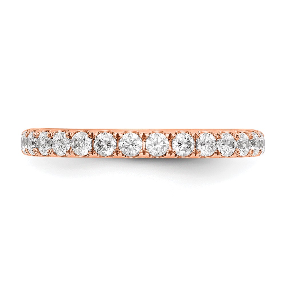 True Origin 14K Rose Gold 1/2 carat Lab Grown Diamond VS  D E F  Wedding Band (RM2927B-056-RLD)