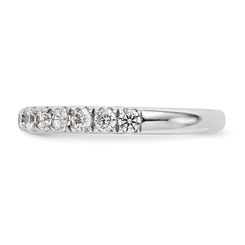 True Origin 14K White Gold 3/4 carat Lab Grown Diamond VS  D E F  Wedding Band (RM2927B-070-WLD)