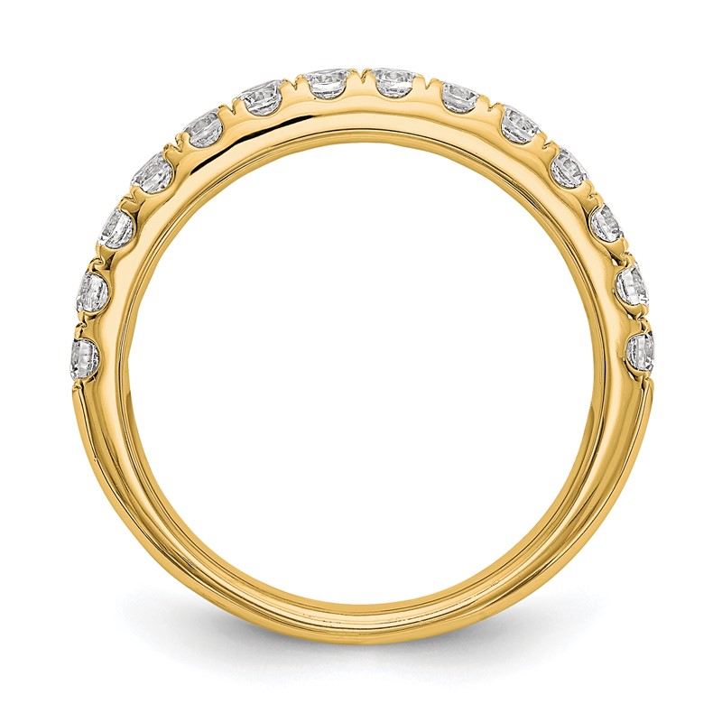 True Origin 14K 3/4 carat Lab Grown Diamond VS  D E F  Wedding Band