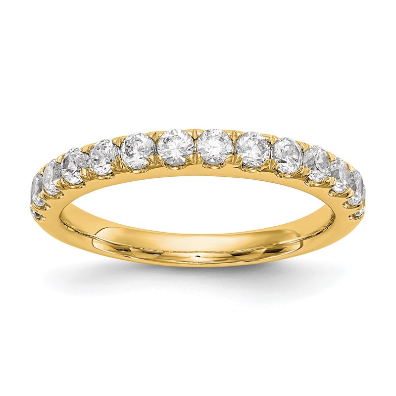 True Origin 14K 3/4 carat Lab Grown Diamond VS  D E F  Wedding Band