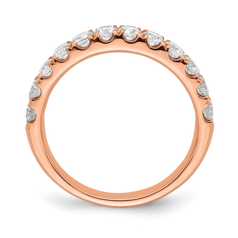 True Origin 14K Rose Gold 7/8 carat Lab Grown Diamond VS  D E F  Wedding Band (RM2927B-084-RLD)